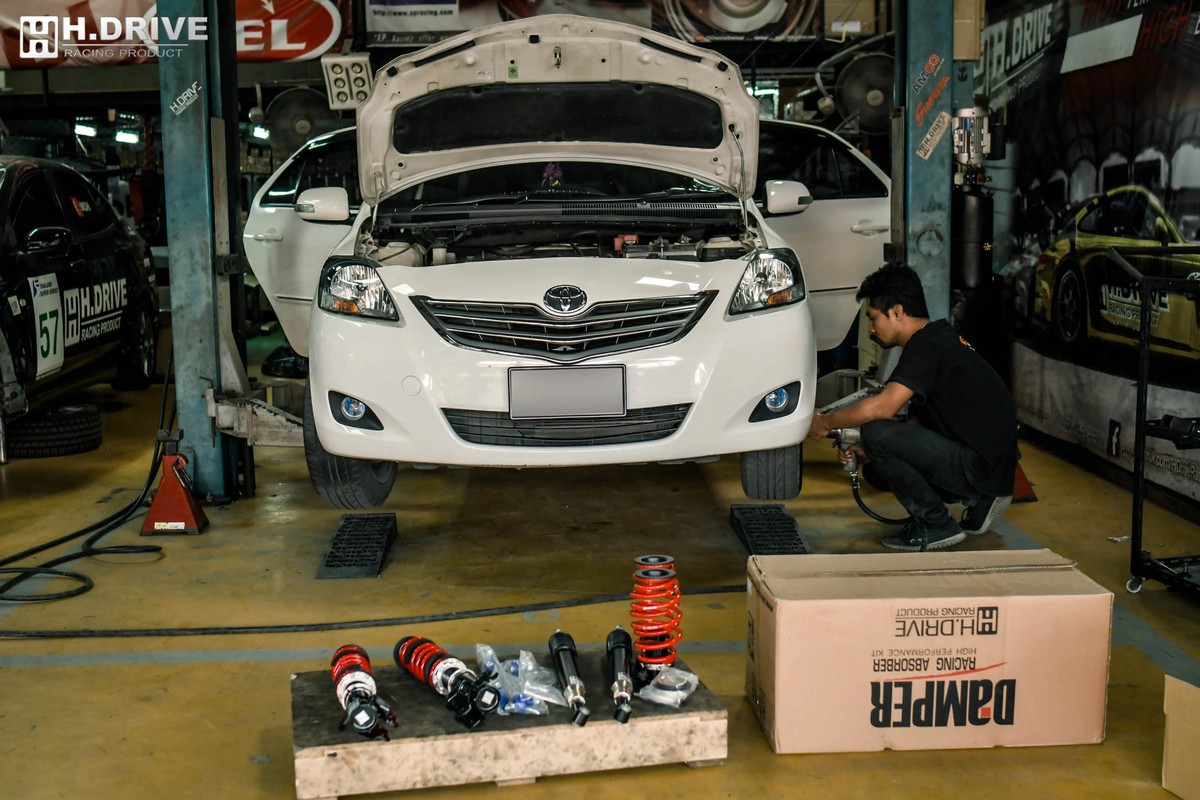 โช้คอัพ TOYOTA Vios 08(NCP93) - H.Drive S Spec