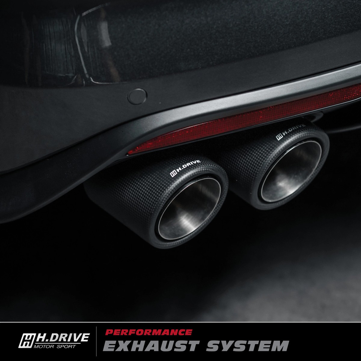 ระบบท่อไอเสีย Ford Mustang GT 5.0 (S550) - H.Drive Exhaust System — ภาพสินค้า 2