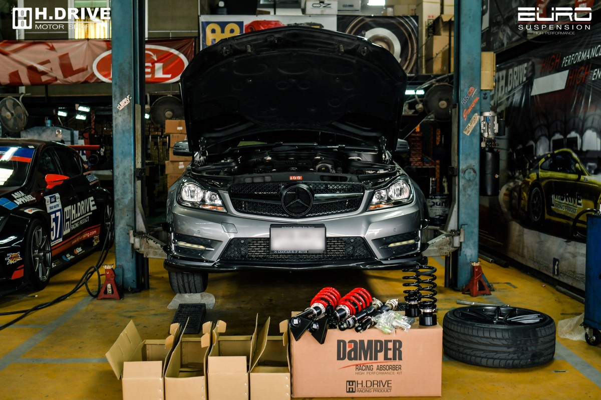 โช้คอัพ Mercedes-Benz C-Class (W204) - H.Drive EURO Spec