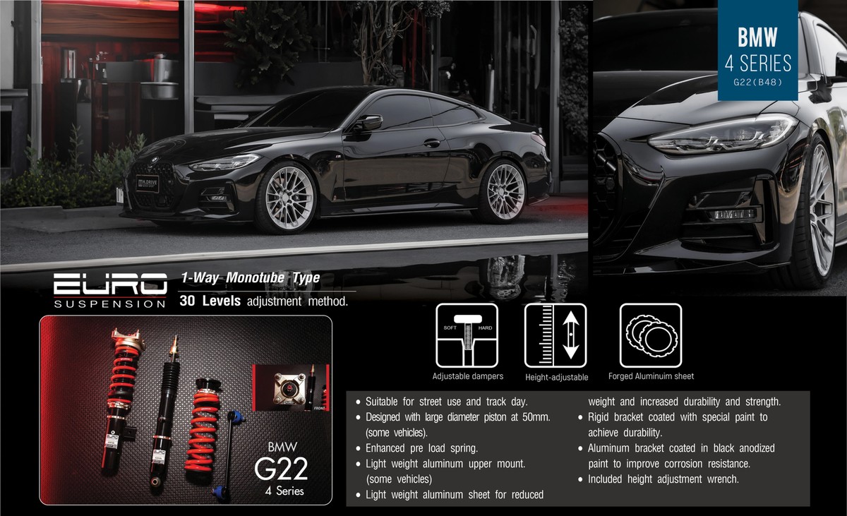 โช้คอัพ BMW 4 SERIES (G22) - H.Drive EURO Spec — ภาพสินค้า 3