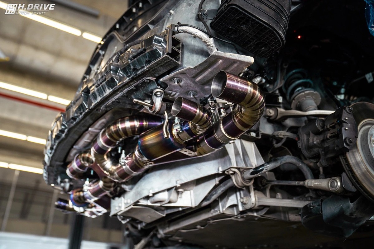ระบบท่อไอเสีย Chevrolet Corvette Stingray (C8) - H.Drive Exhaust System — ภาพสินค้า 8