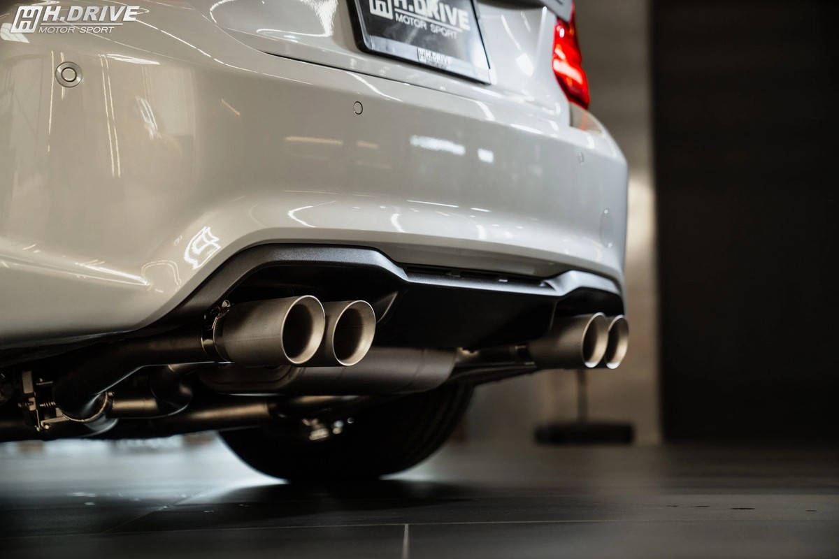 ระบบท่อไอเสีย BMW M2 Competition (F87) S55 - H.Drive Exhaust System — ภาพสินค้า 10