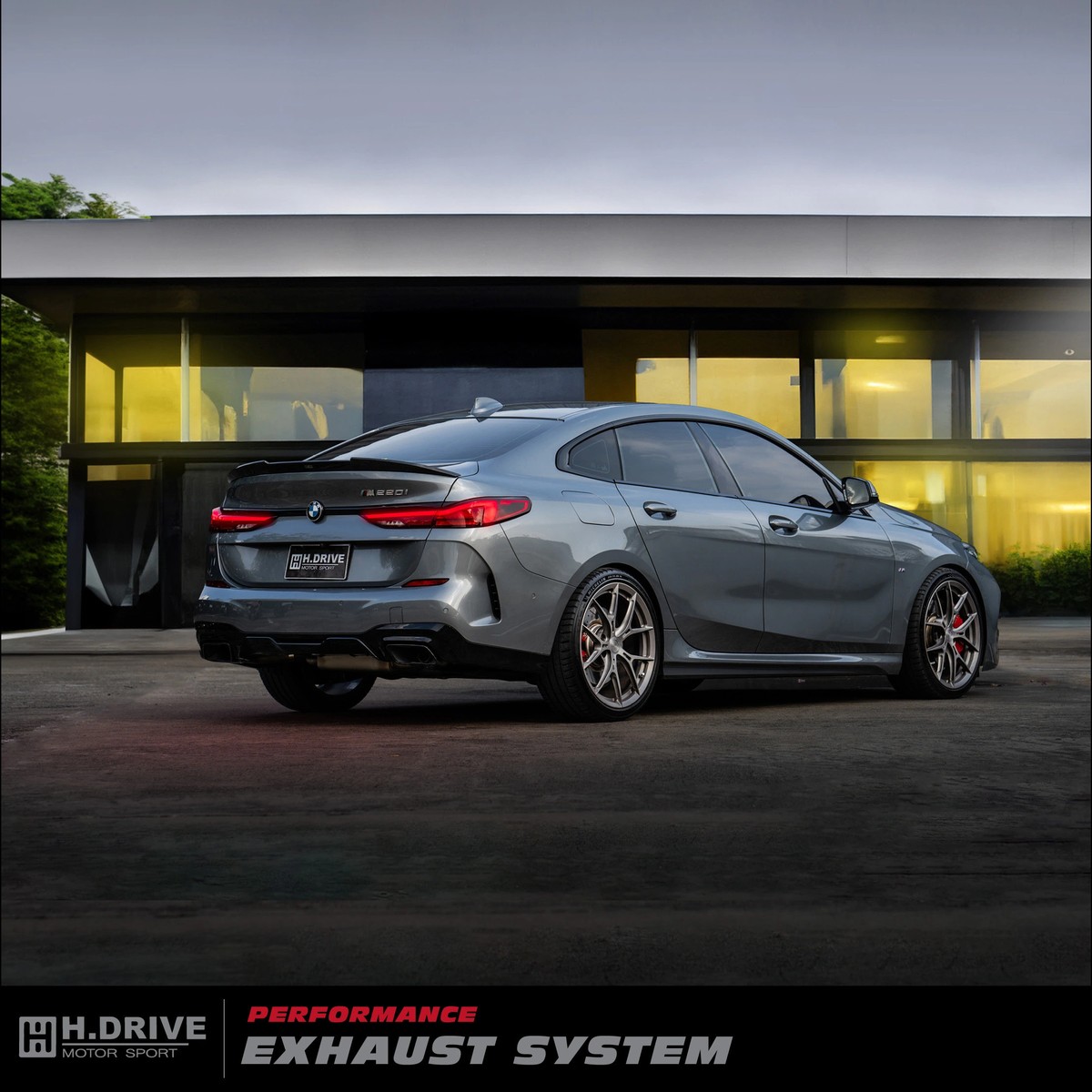 ระบบท่อไอเสีย BMW 2 Series Gran Coupe (F44) B48- H.Drive Exhaust System — ภาพสินค้า 3