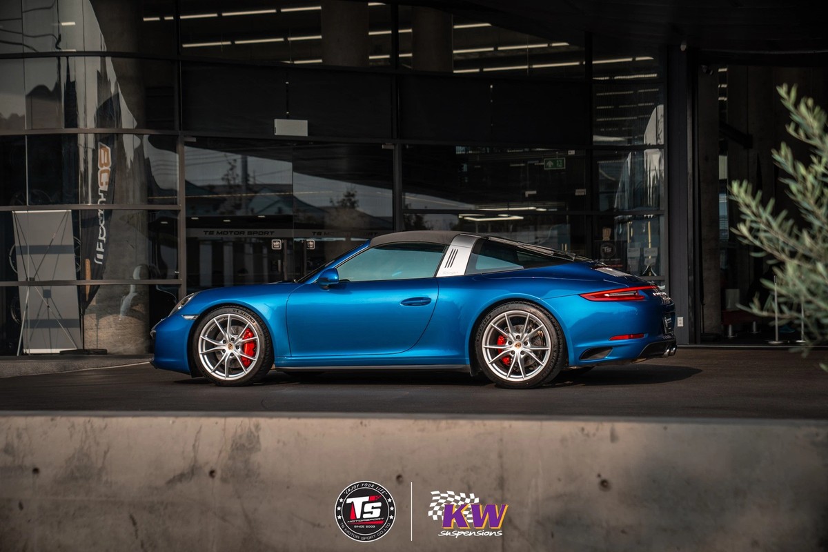สปริงโหลดปรับระดับ Porsche 911 Targa 4s (991.2) - KW HAS — ภาพสินค้า 2