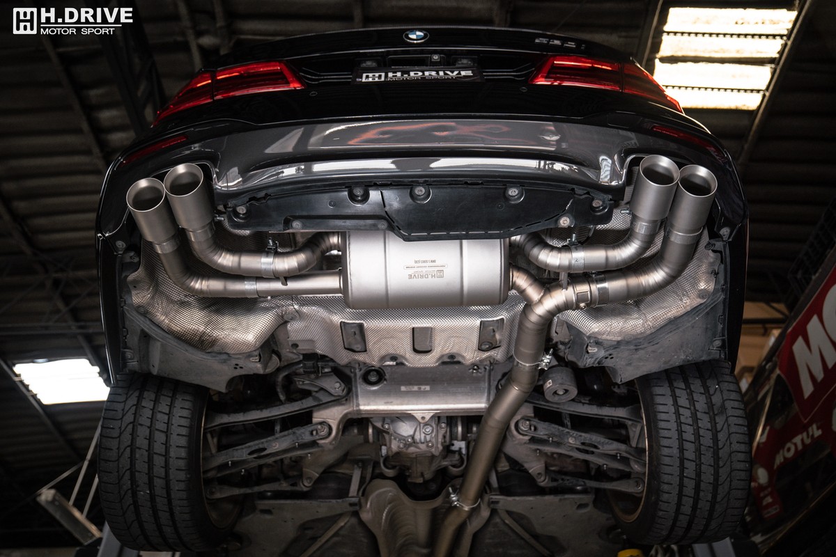 ระบบท่อไอเสีย BMW 5 Series 530i(G30) B48 - H.Drive Exhaust System — ภาพสินค้า 2