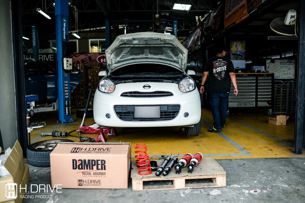 โช้คอัพ NISSAN MARCH - H.Drive S Spec