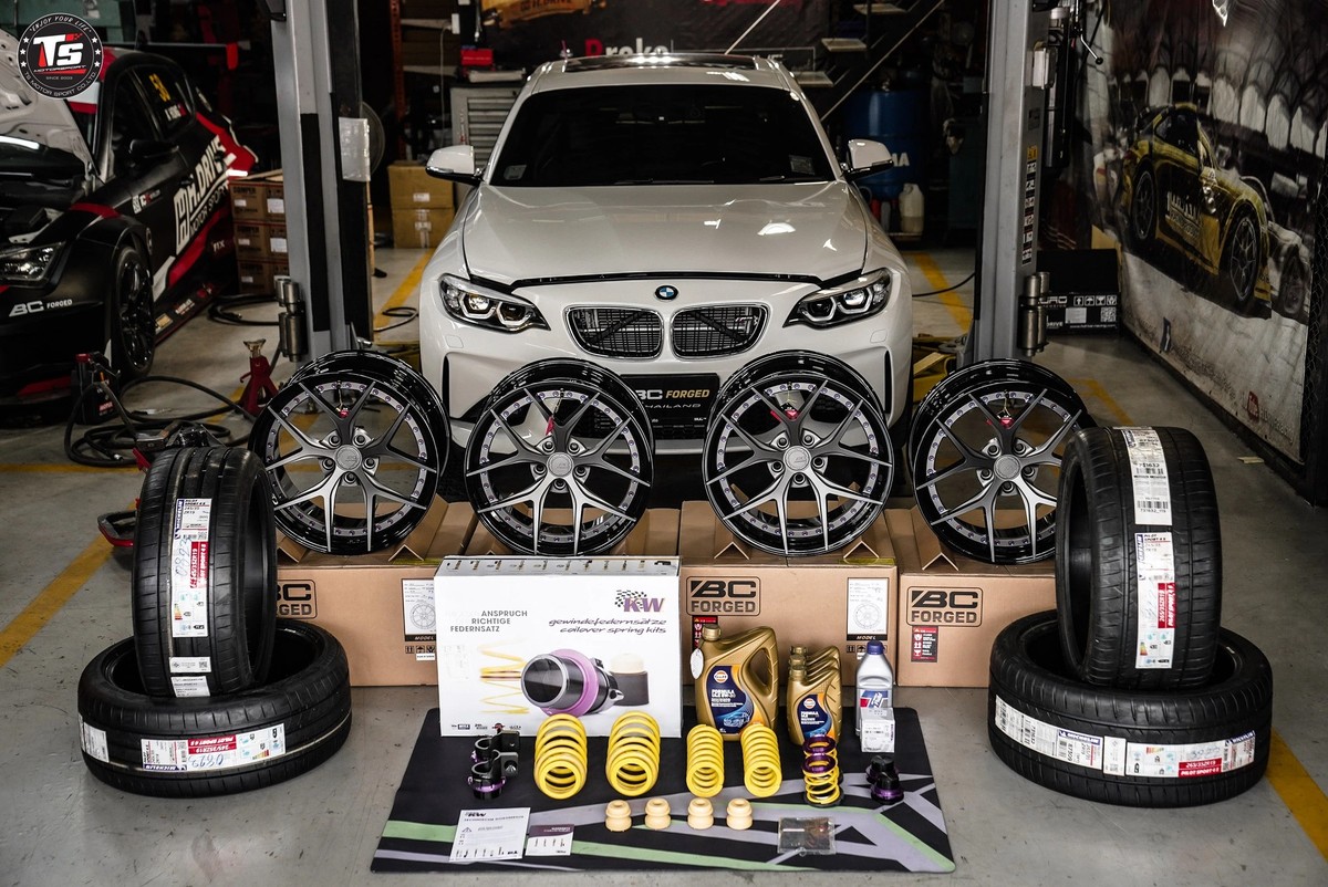 สปริงโหลดปรับระดับ BMW M2(F87) - KW Suspension