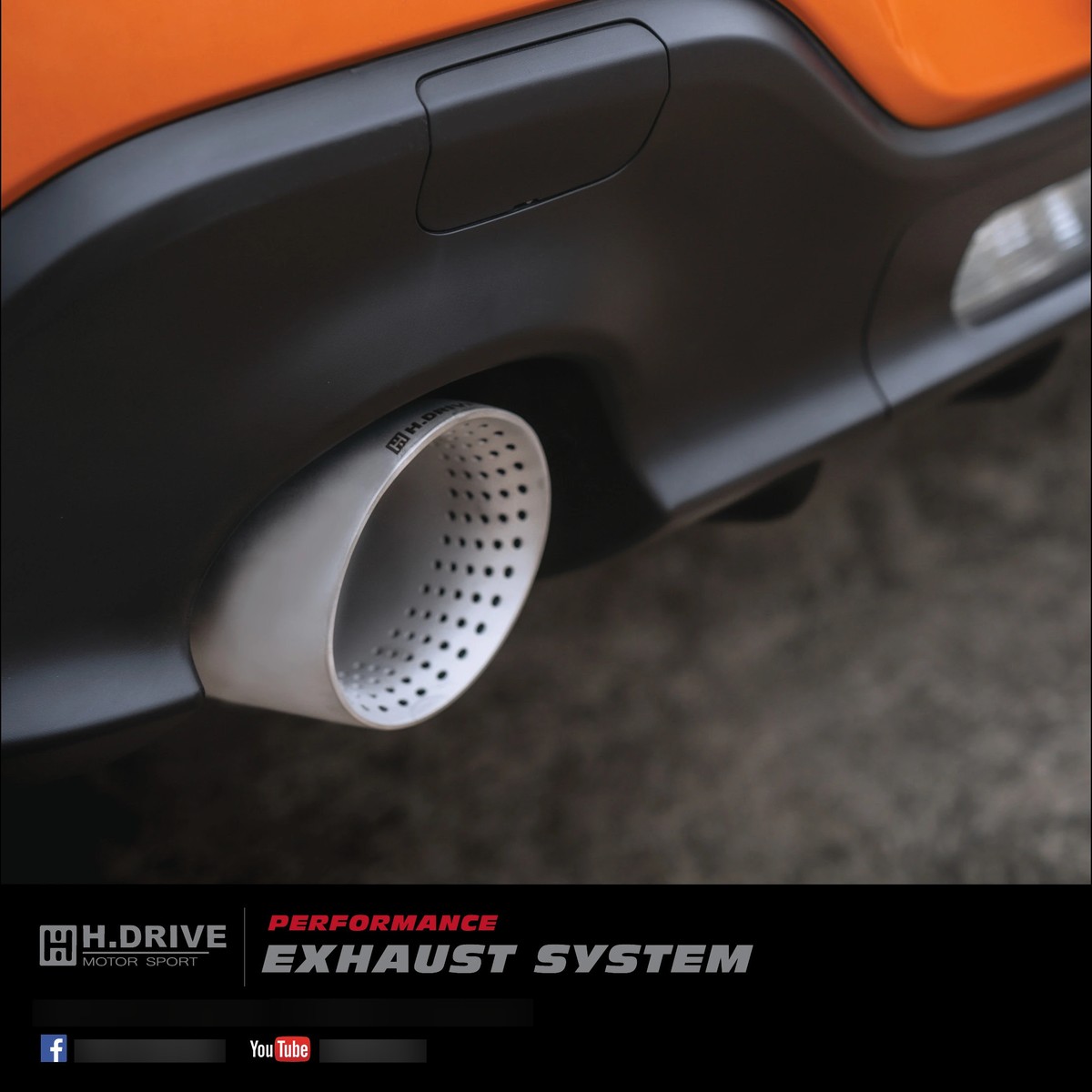 ระบบท่อไอเสีย Toyota GR86 - H.Drive Exhaust System — ภาพสินค้า 6