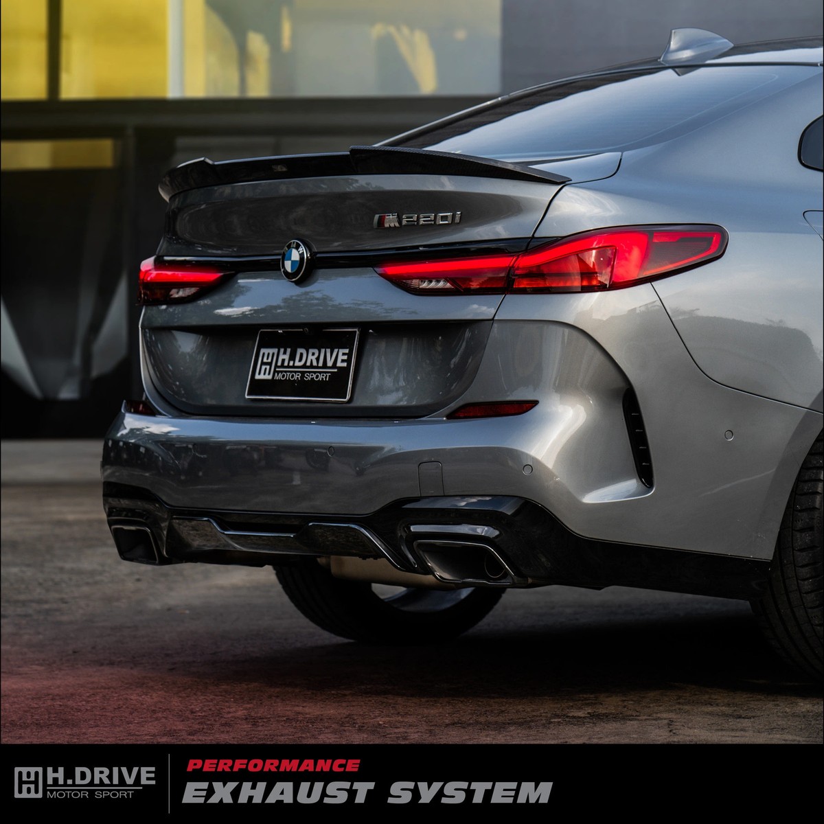 ระบบท่อไอเสีย BMW 2 Series Gran Coupe (F44) B48- H.Drive Exhaust System — ภาพสินค้า 4