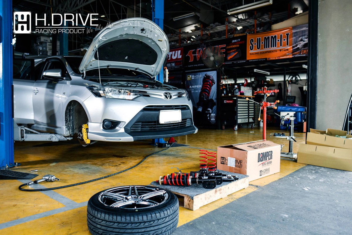 โช้คอัพ TOYOTA Vios 13(NCP150) - H.Drive S Spec