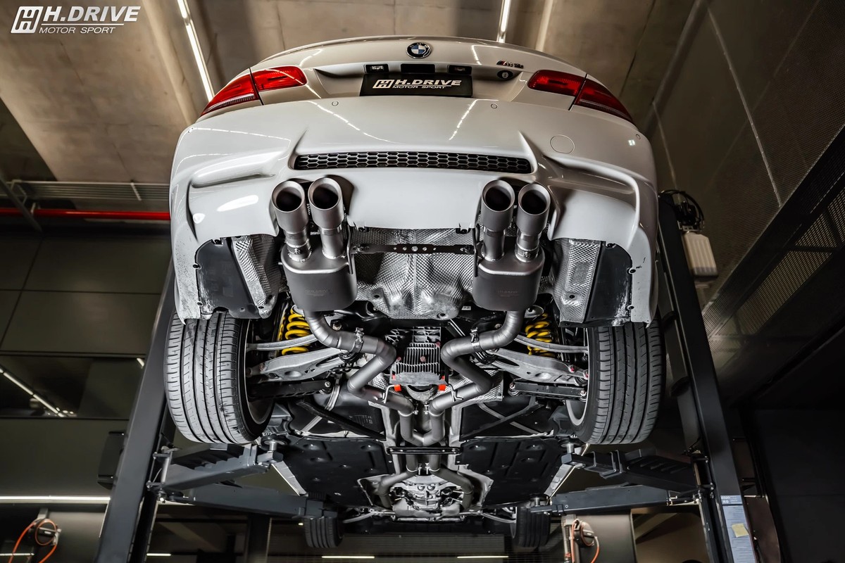 ระบบท่อไอเสีย BMW M3 (E92/E93) - H.Drive Exhaust System — ภาพสินค้า 4