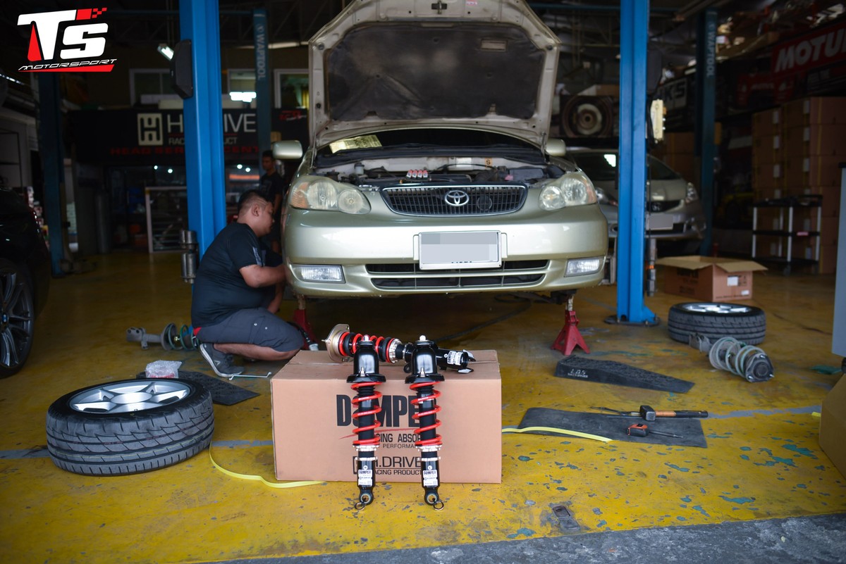 โช้คอัพ TOYOTA COROLLA Altis 03 (E120/E130) - H.Drive S Spec