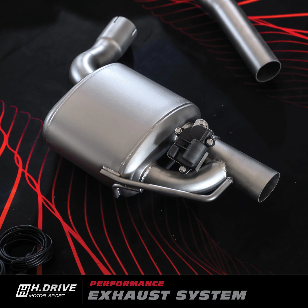ระบบท่อไอเสีย Mercedes-Benz C-Coupe (W205) - H.Drive Exhaust System — ภาพสินค้า 4