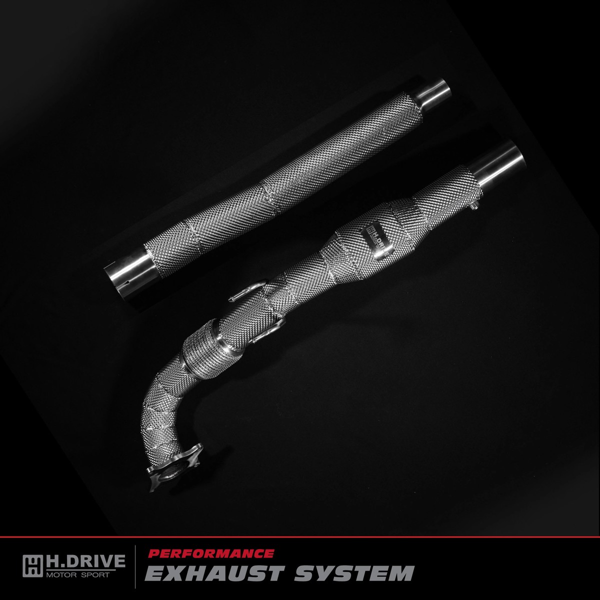 ระบบท่อไอเสีย VW Scirocco - H.Drive Exhaust System — ภาพสินค้า 5