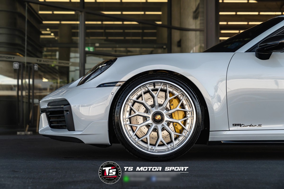 สปริงโหลดปรับระดับ Porsche 911 TurboS (992) Cabriolet - KW HAS — ภาพสินค้า 5