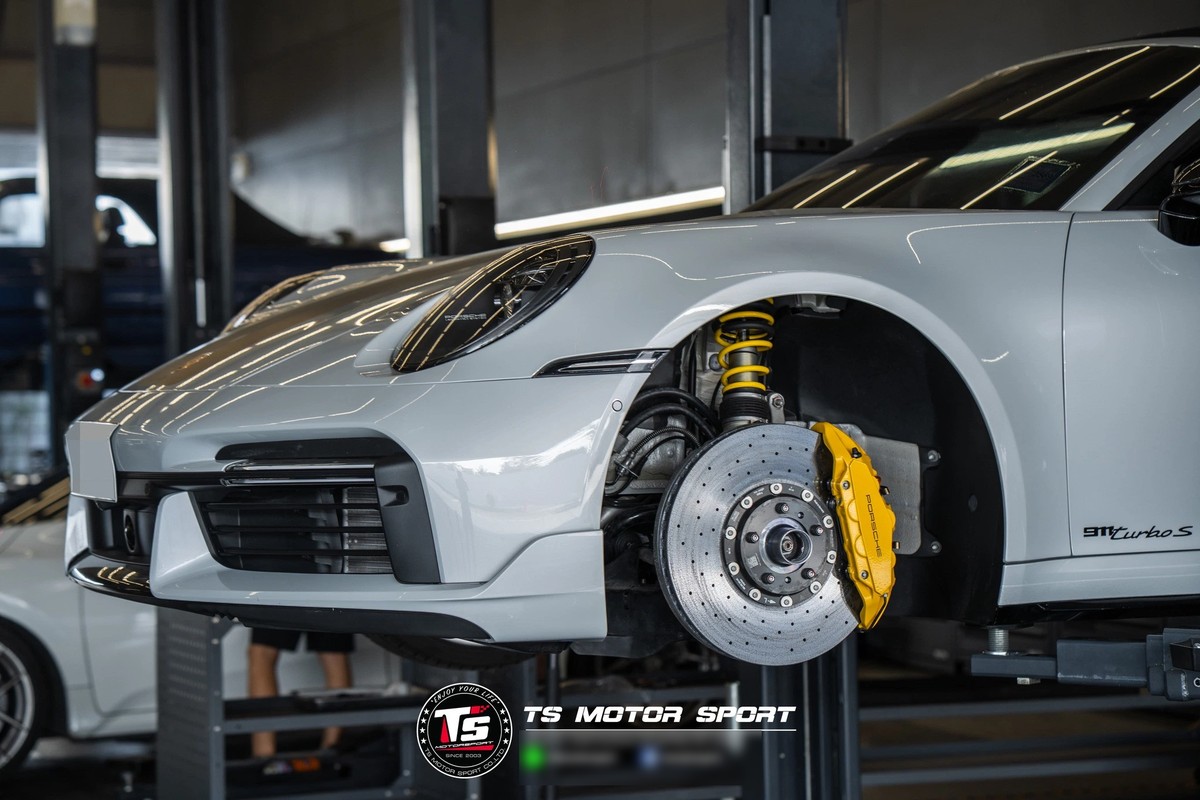 สปริงโหลดปรับระดับ Porsche 911 TurboS (992) Cabriolet - KW HAS — ภาพสินค้า 7