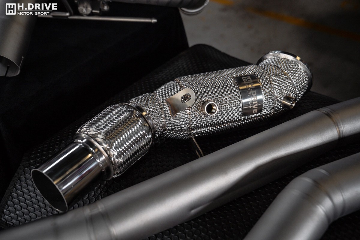 ระบบท่อไอเสีย BMW 5 Series 530i(G30) B48 - H.Drive Exhaust System — ภาพสินค้า 3