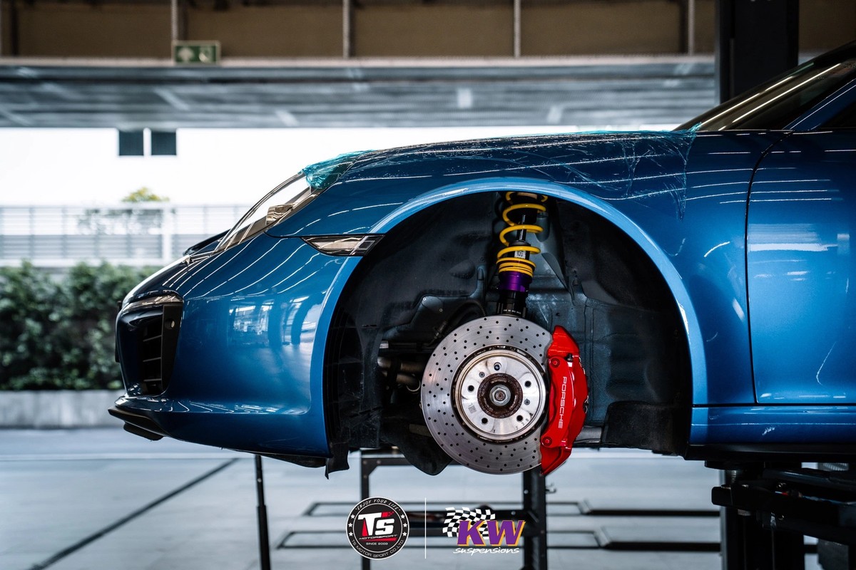 สปริงโหลดปรับระดับ Porsche 911 Targa 4s (991.2) - KW HAS — ภาพสินค้า 6