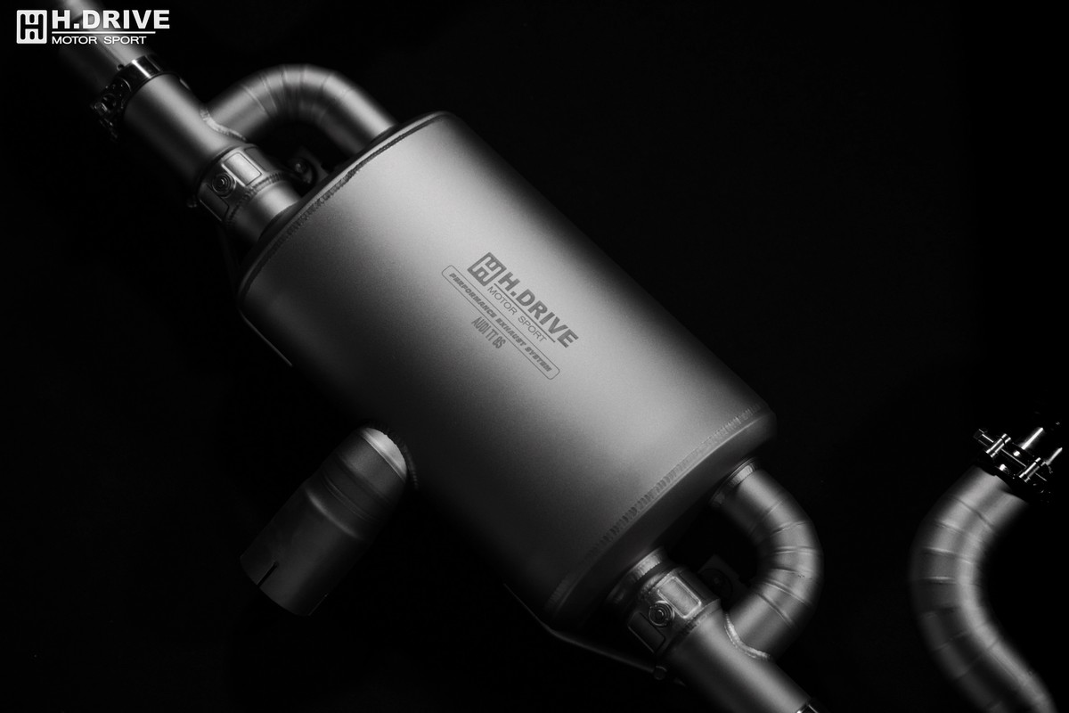 ระบบท่อไอเสีย Audi TT (8S) - H.Drive Exhaust System — ภาพสินค้า 2