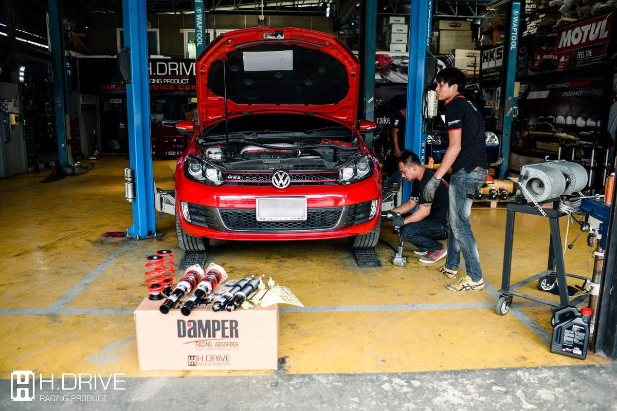 โช้คอัพ VOLKSWAGEN Goft(MK6) - H.Drive EURO Spec — ภาพสินค้า 5