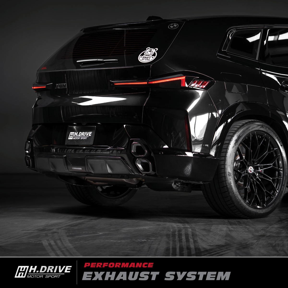 ระบบท่อไอเสีย BMW XM 50e (G09) - H.Drive Exhaust System — ภาพสินค้า 4