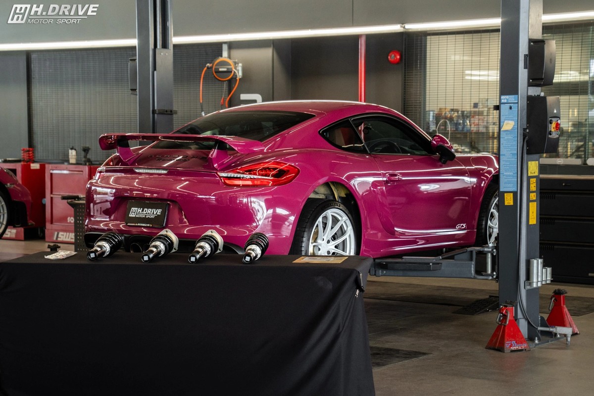 โช้คอัพ Porsche 981 Cayman - H.Drive Euro Spec