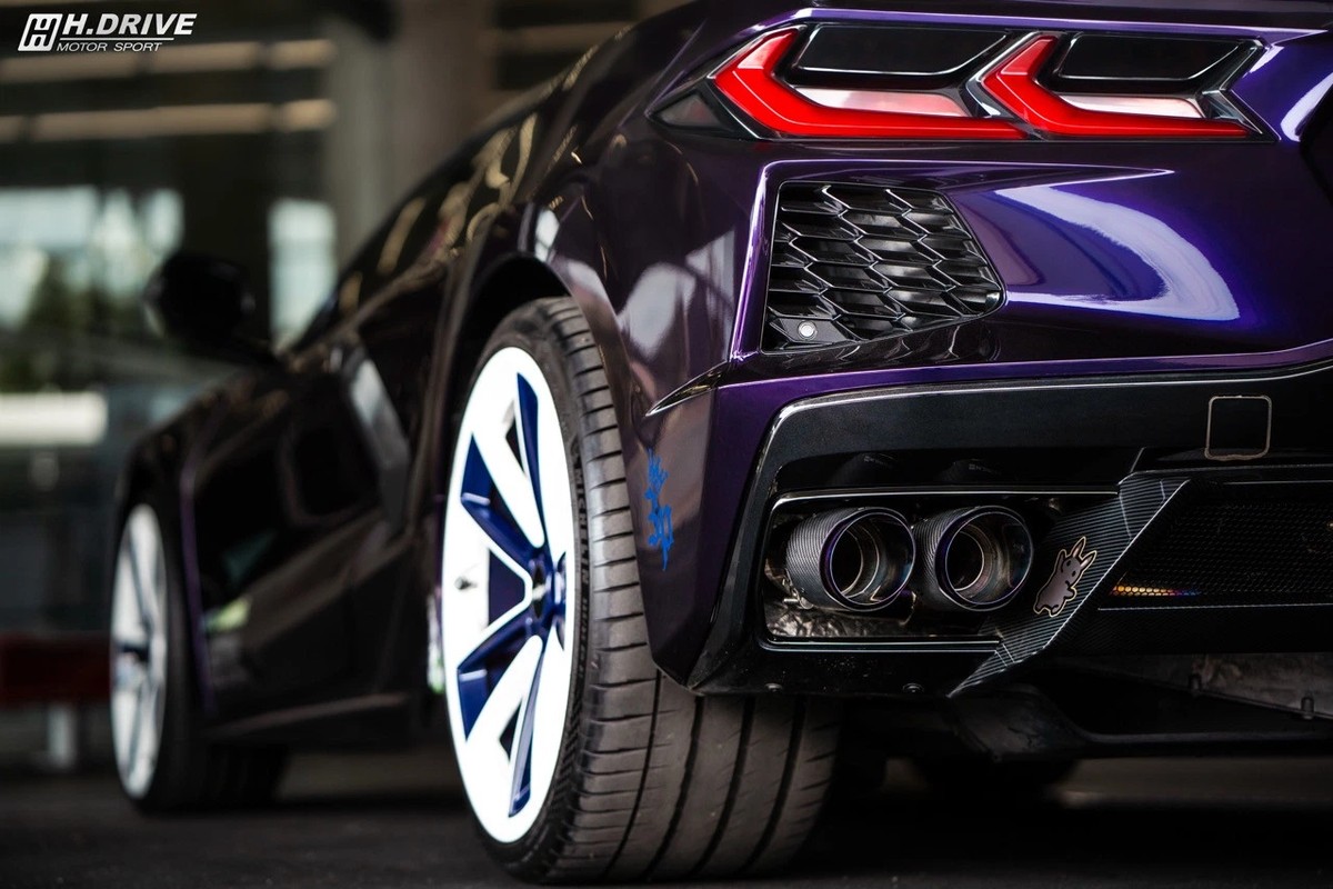 ระบบท่อไอเสีย Chevrolet Corvette Stingray (C8) - H.Drive Exhaust System — ภาพสินค้า 4