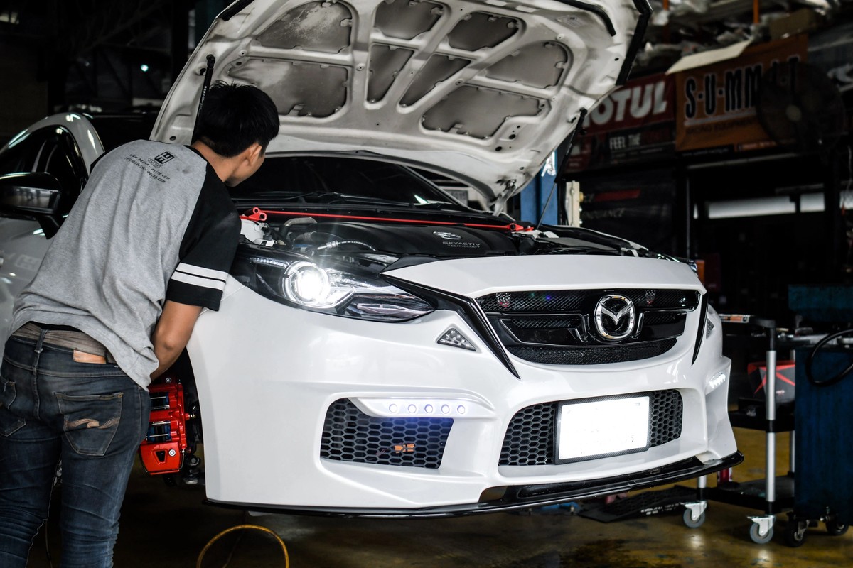 ชุดเบรก MAZDA 3 Skyactiv (BM) - H.DRIVE Brake kit RS Series — ภาพสินค้า 4