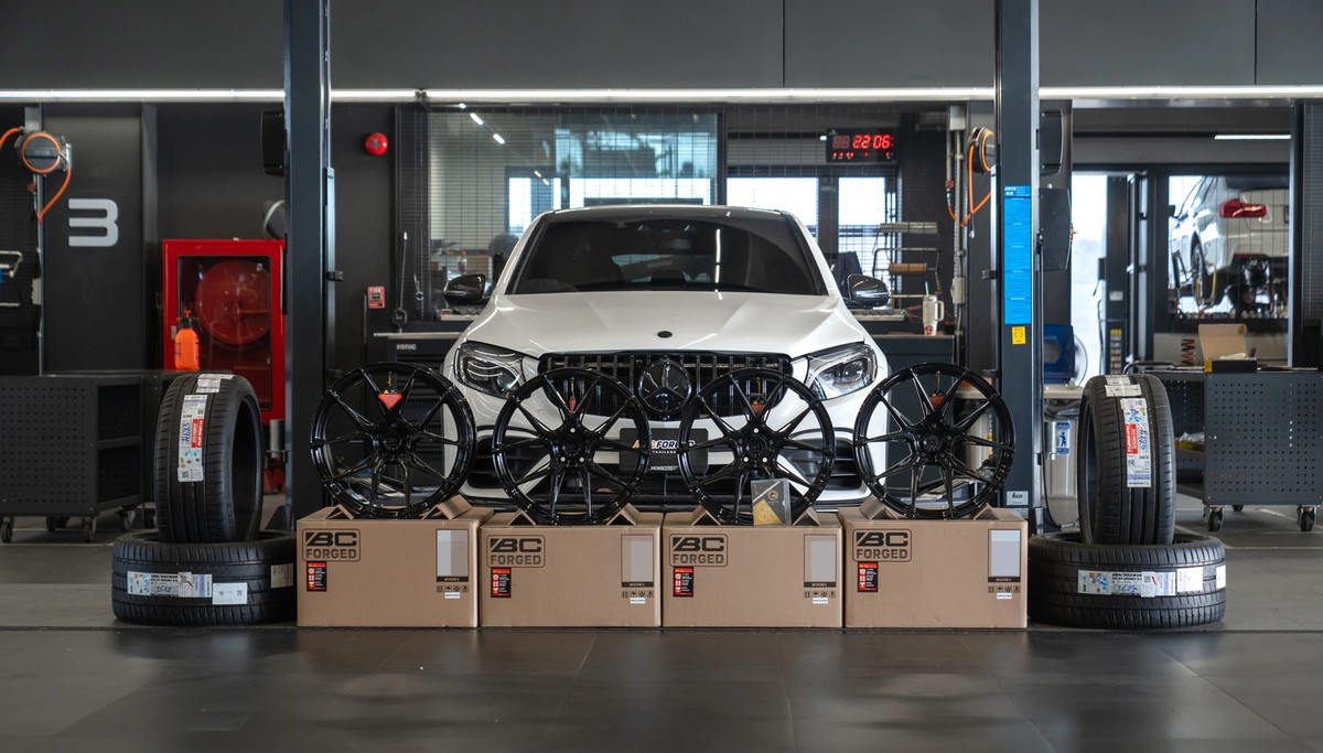 โช้คอัพ Mercedes-AMG GLC43 (C253) - BC Racing BR-Series