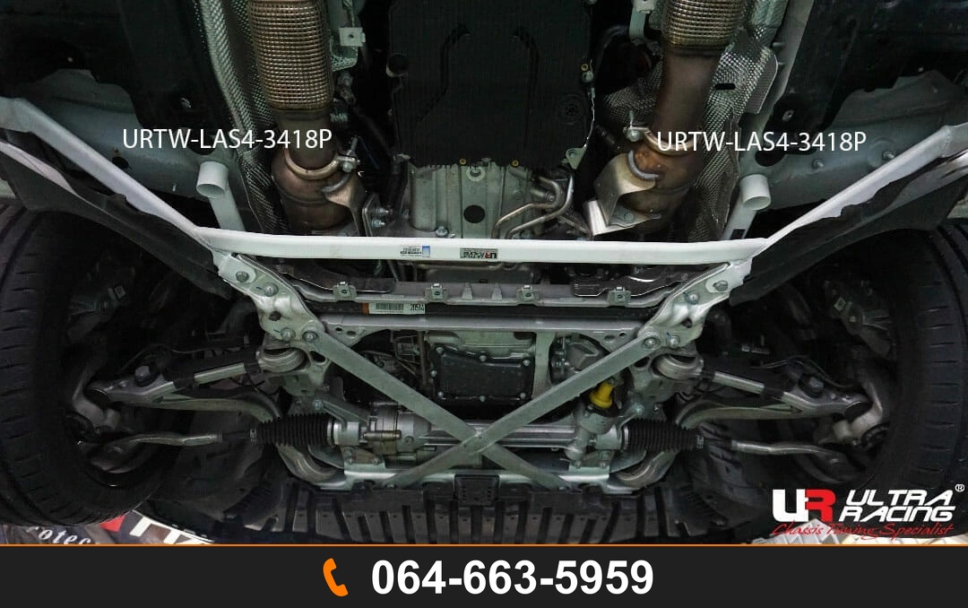 ค้ำตัวถังล่างด้านข้างหน้า Ultra Racing URTW-LS4-3418P MERCEDES-BENZ C205 MERCEDES-BENZ C238 MERCEDES-BENZ S213 MERCEDES-BENZ W205 MERCEDES-BENZ W213