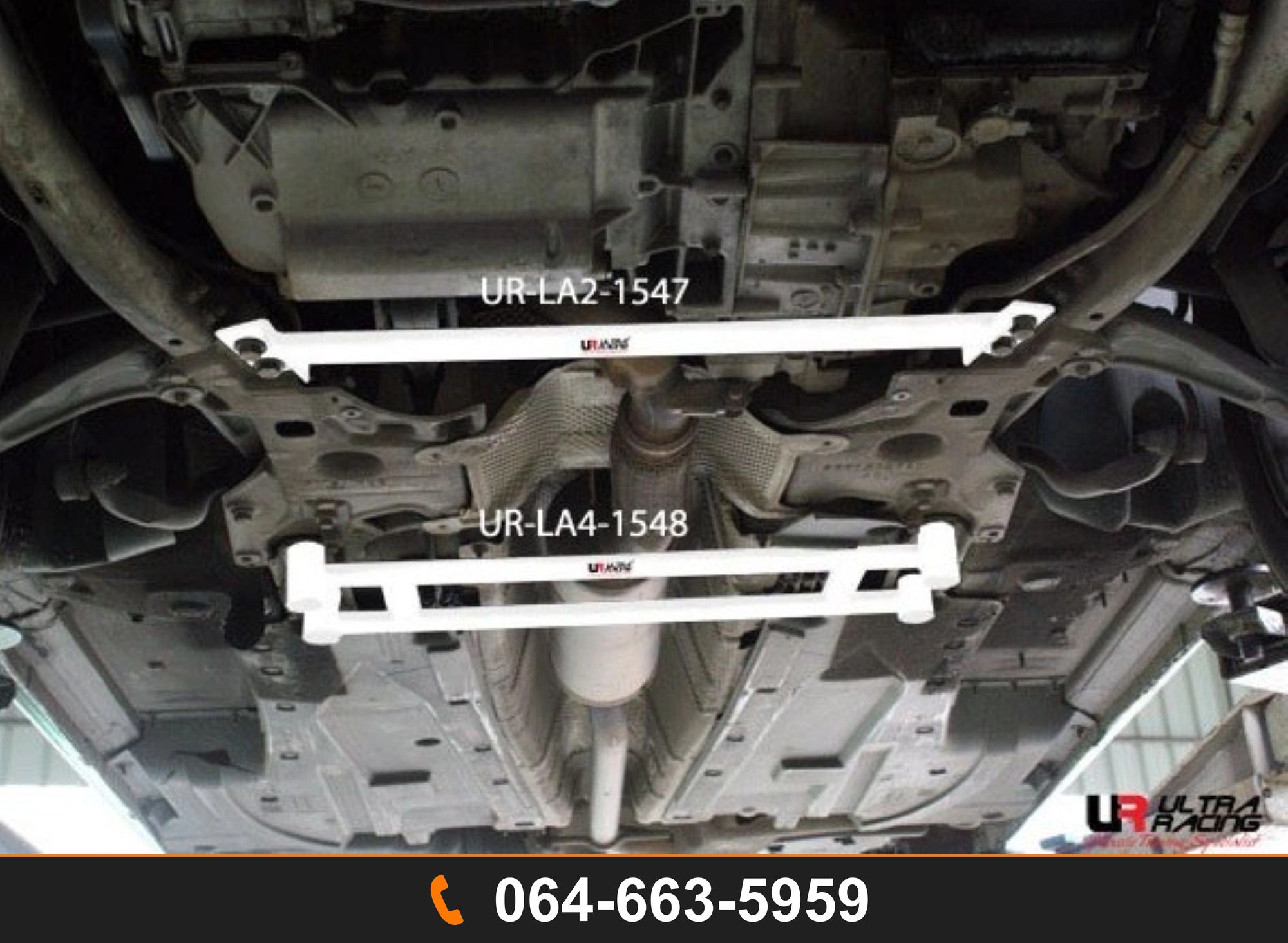ค้ำตัวถังล่างหน้า Ultra Racing UR-LA2-1547 PEUGEOT 407