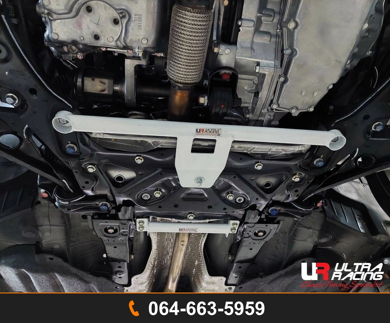 ค้ำตัวถังล่างหน้า Ultra Racing UR-LA3-4268 HONDA CIVIC