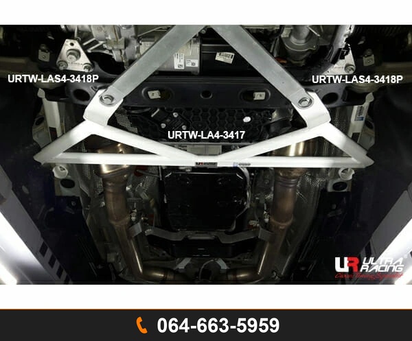 ค้ำตัวถังล่างหน้า Ultra Racing URTW-LA4-3417 MERCEDES-BENZ C205 MERCEDES-BENZ C238 MERCEDES-BENZ W205 MERCEDES-BENZ W213