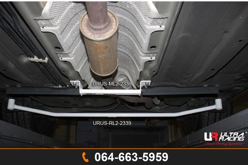 ค้ำตัวถังล่างหลัง Ultra Racing URUS-RL2-2339 NISSAN JUKE