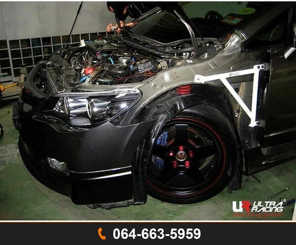 ค้ำแก้มข้าง Ultra Racing UR-FD3-778P HONDA CIVIC