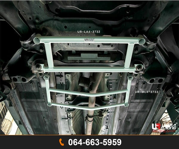 ค้ำตัวถังล่างกลาง Ultra Racing UR-ML4-3733 LAND ROVER FREELANDER 2