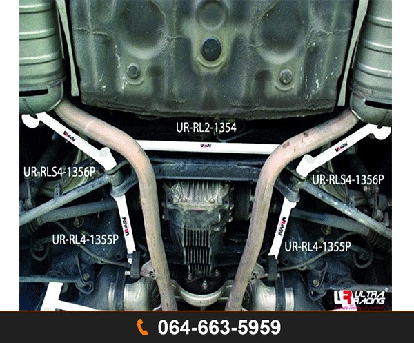 ค้ำตัวถังล่างด้านข้างหลัง Ultra Racing UR-RS4-1356P LEXUS LS 430
