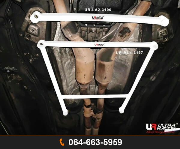 ค้ำตัวถังล่างหน้า Ultra Racing UR-LA2-3196 AUDI A6