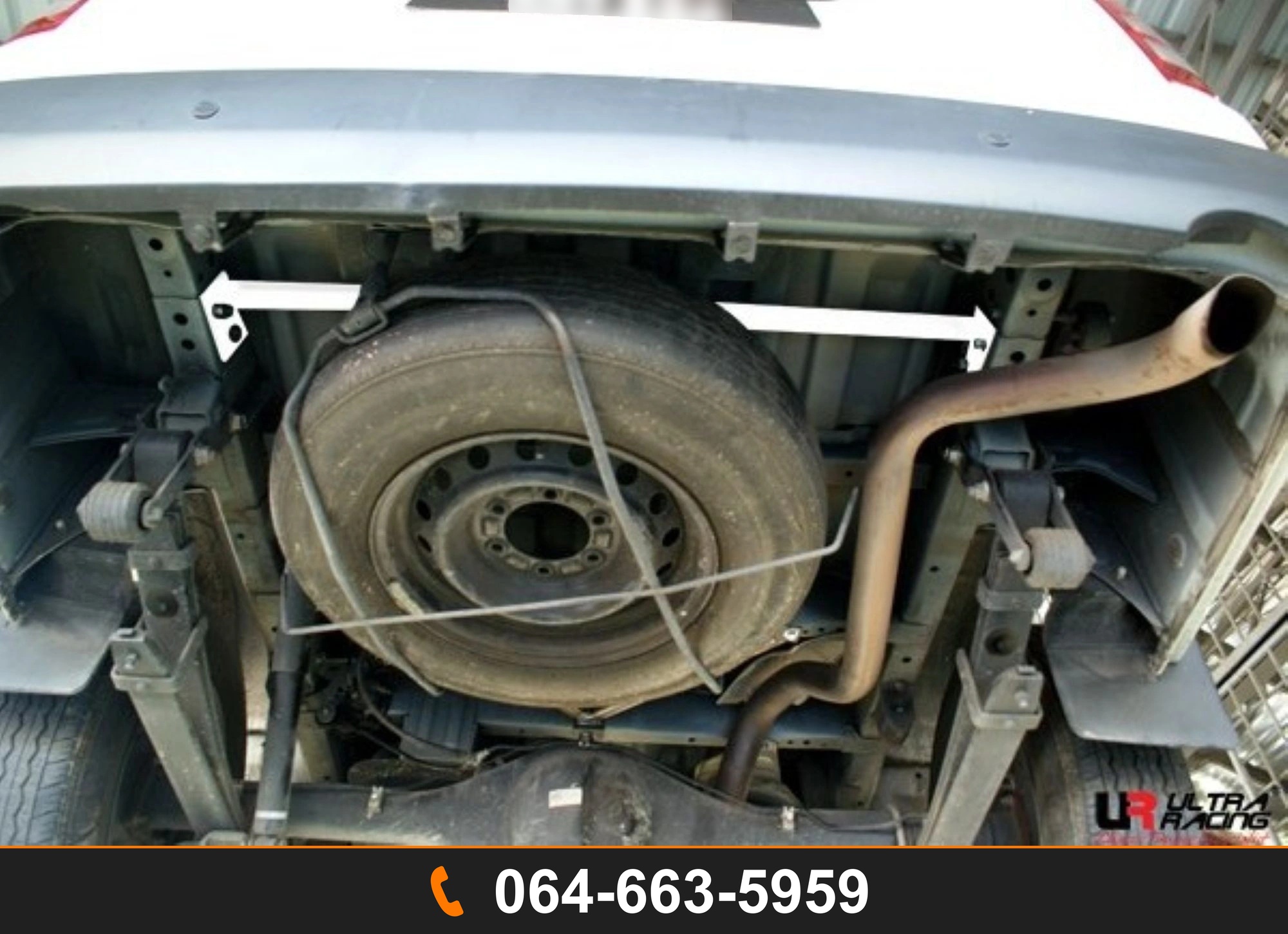 ค้ำเฟรมหลัง Ultra Racing UR-RT2-1369 TOYOTA HIACE