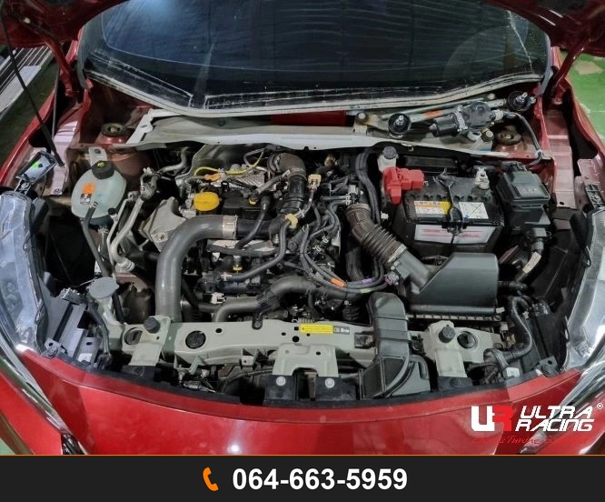 ค้ำโช้คหน้า Ultra Racing URVN-TW2-4356 NISSAN ALMERA