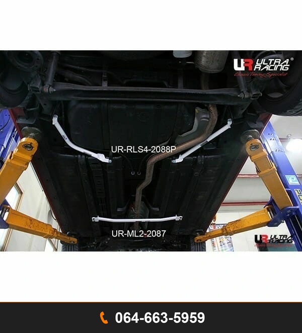 ค้ำตัวถังล่างด้านข้างหลัง Ultra Racing UR-RS4-2088P KIA RIO
