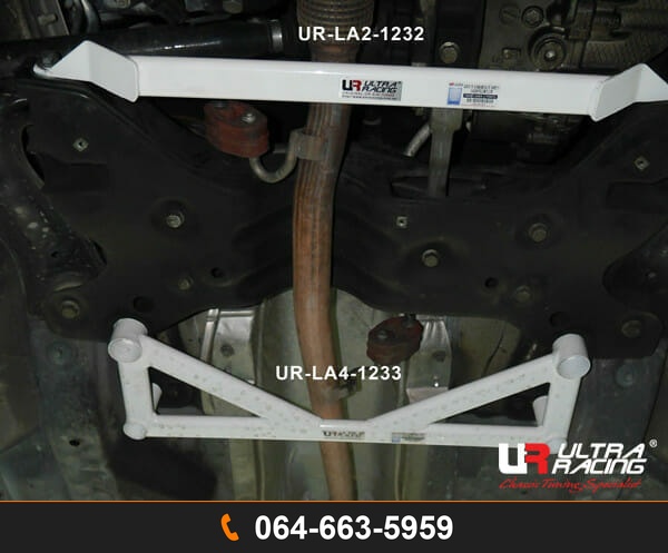 ค้ำตัวถังล่างหน้า Ultra Racing UR-LA2-1232 AUDI A1 SKODA FABIA