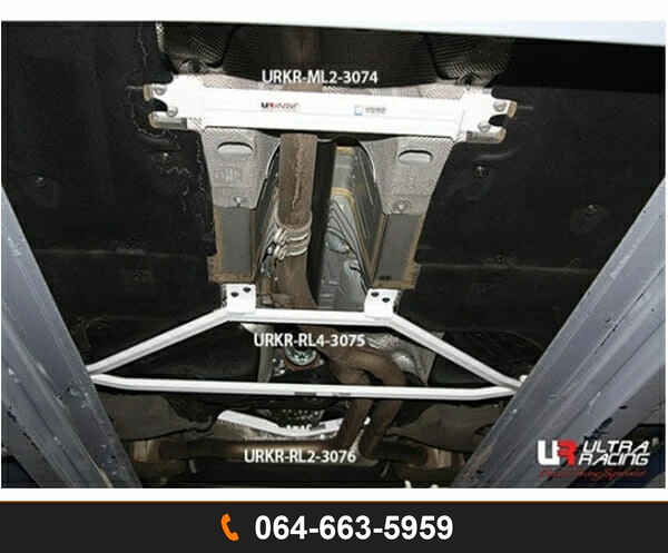 ค้ำตัวถังล่างหลัง Ultra Racing URKR-RL4-3075 AUDI A8 L