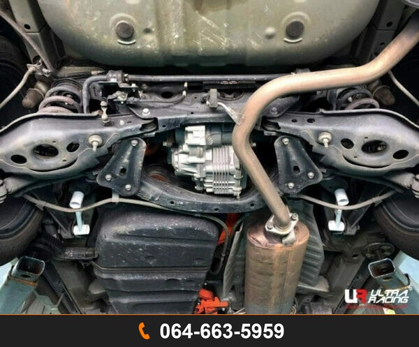 ค้ำตัวถังล่างด้านข้างหลัง Ultra Racing URTW-RS4-2983P LEXUS NX 200T LEXUS NX 300 LEXUS NX 300H TOYOTA HARRIER