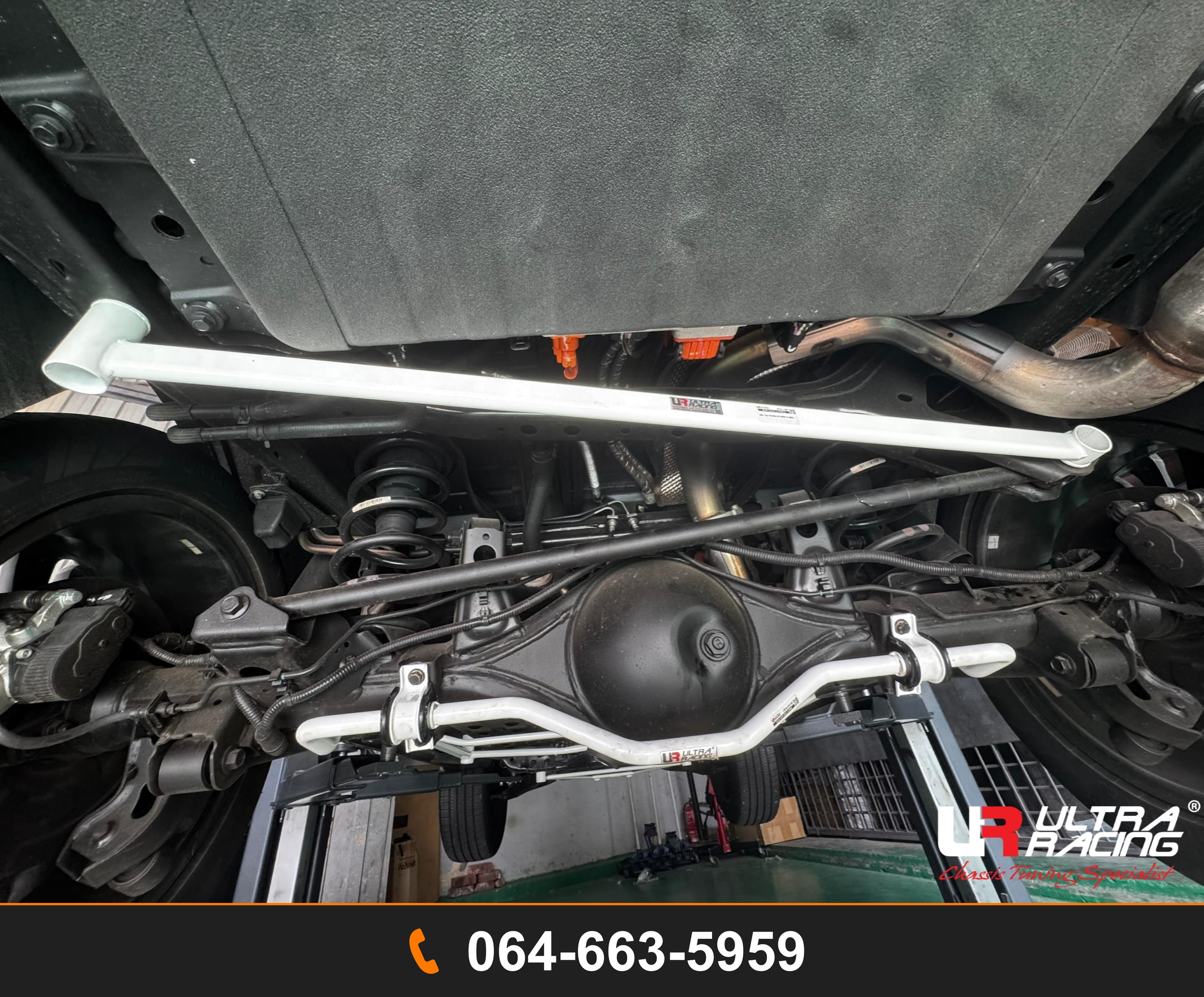 ค้ำตัวถังล่างหลัง Ultra Racing UR-RL2-4951 GREAT WALL TANK