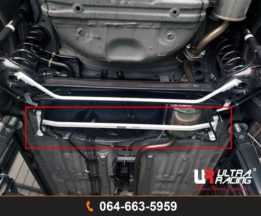 ค้ำตัวถังล่างหลัง Ultra Racing UR-RL4-4512 HONDA WR-V