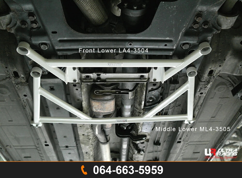 ค้ำตัวถังล่างกลาง Ultra Racing UR-ML4-3505 ALFA ROMEO 159