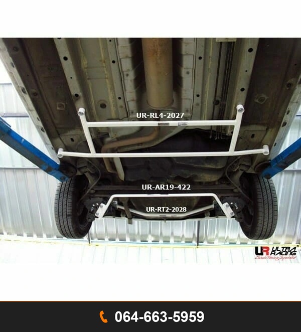 ค้ำตัวถังล่างหลัง Ultra Racing UR-RL4-2027 MITSUBISHI ATTRAGE MITSUBISHI MIRAGE