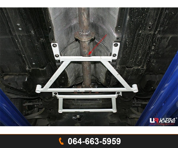 ค้ำตัวถังล่างกลาง Ultra Racing UR-ML4-1814 VOLVO S80 VOLVO V60 VOLVO XC60
