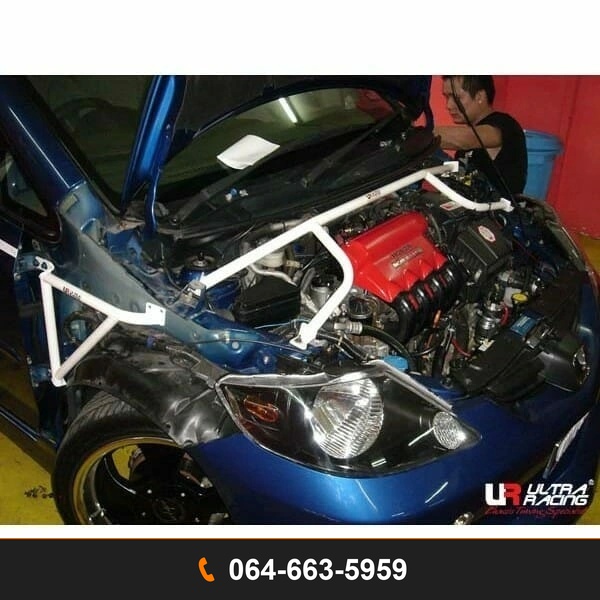 ค้ำแก้มข้าง Ultra Racing UR-FD3-118P HONDA CITY HONDA JAZZ
